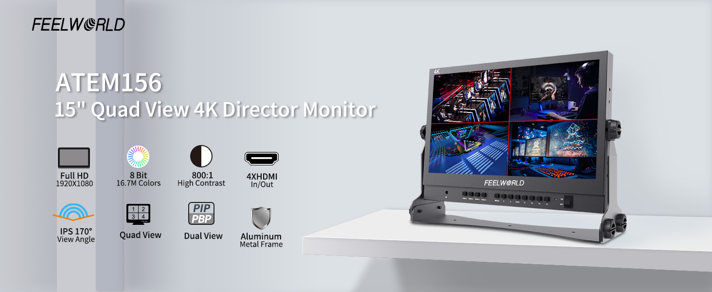 Quad-Split Monitor ATEM156