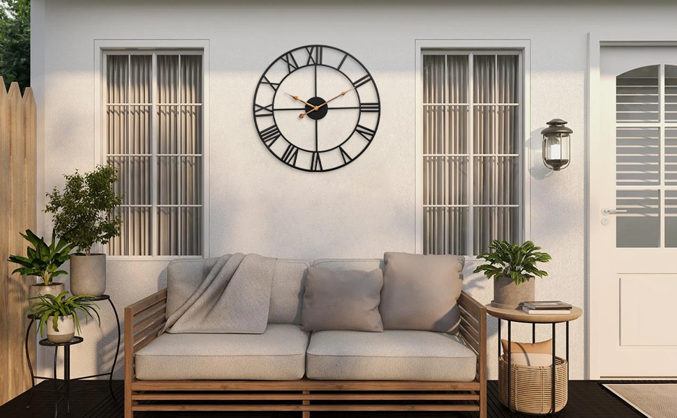 outdoor clock