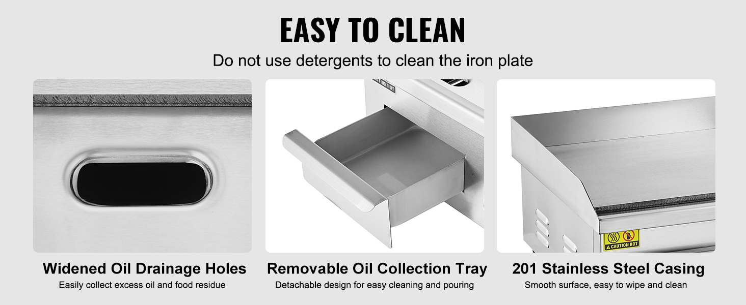 commercial griddle