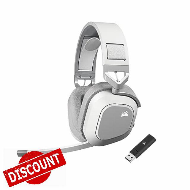 Corsair HS80 MAX Wireless Multiplatform Gaming Headset with Bluetooth – Dolby Atmos – Broadcast Quality Microphone – iCUE Compatible – PC