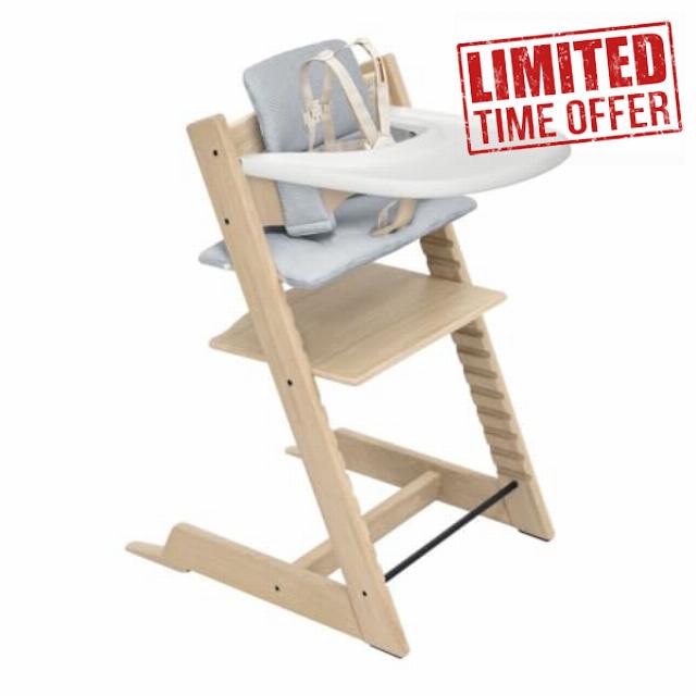 Tripp Trapp® High Chair² Complete Natural Oak