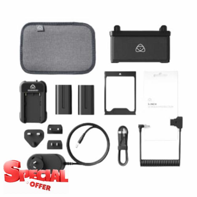 Atomos 5-Inch Monitor and Recorder Accessory Kit with Power Options