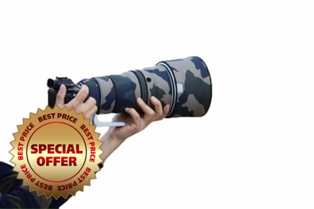 Rolanpro Waterproof Lens Camouflage Coat for Sony FE 300mm F2.8 GM OSS Lens Protective Sleeve Case for Sony 300mm Lens Cover-#26 Army Green Waterproof