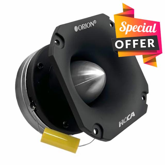 ORION HCCA Series TN2 4.5” Super Neodymium Bullet Tweeter | Aluminum Diaphragm W/Flex Ring
