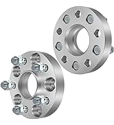 OCPTY 5x4.75 to 5x4.5 wheel spacers adapters 1 inch with 12x1.5 Studs 73CB Wheel Spacers fit for ...