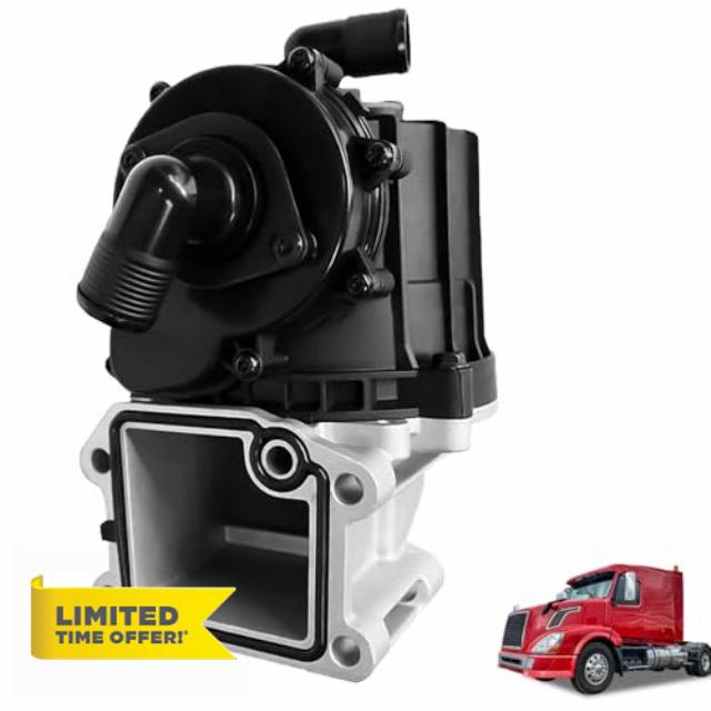 21122541 20499419 Crankcase Ventilation Oil Separator w/Gasket Compatible with 2008-2014 Volvo Mack D13 D16 MP8 Engine Replace Number# 21122541 20499419 20532891