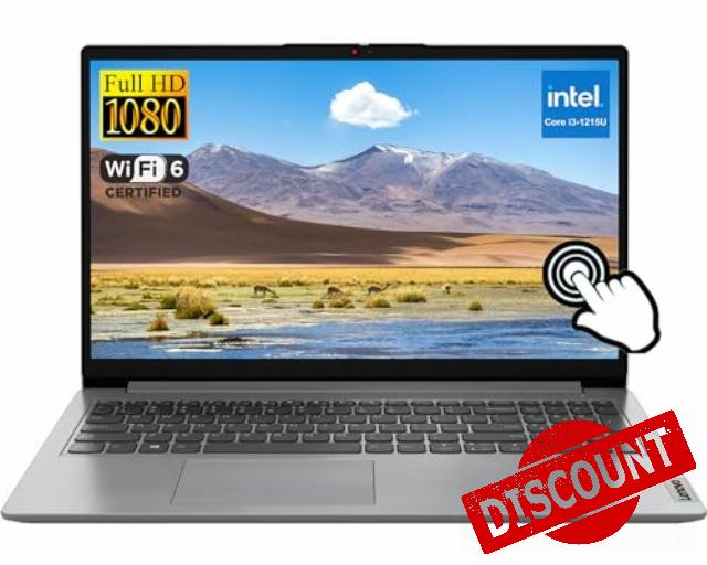 Lenovo Ideapad Laptop Touchscreen 15.6" FHD