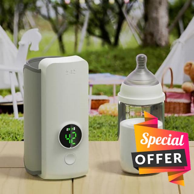 Portable Bottle Warmer Portable Water Warmer Baby Bottle Warmer for Travel Wireless Portable Baby Milk Warmer Universal Bottle Insulation Sleeve