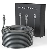 LUCMO Starlink Cable Gen 3 75FT for Starlink Generation 3, Replacement Extension Cable Waterproof...