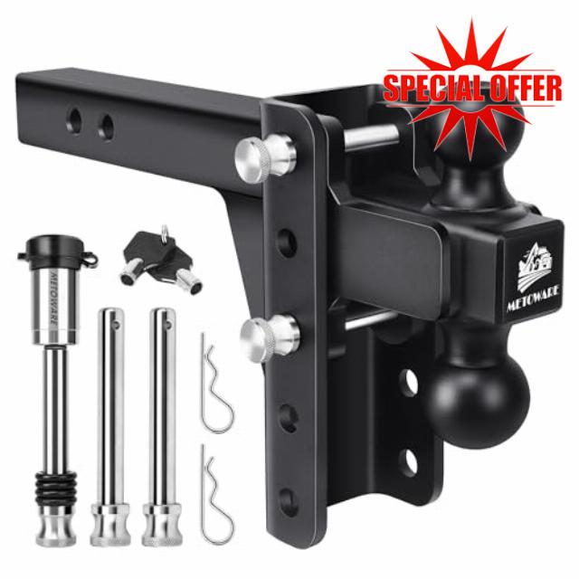 METOWARE Adjustable Trailer Hitch (22