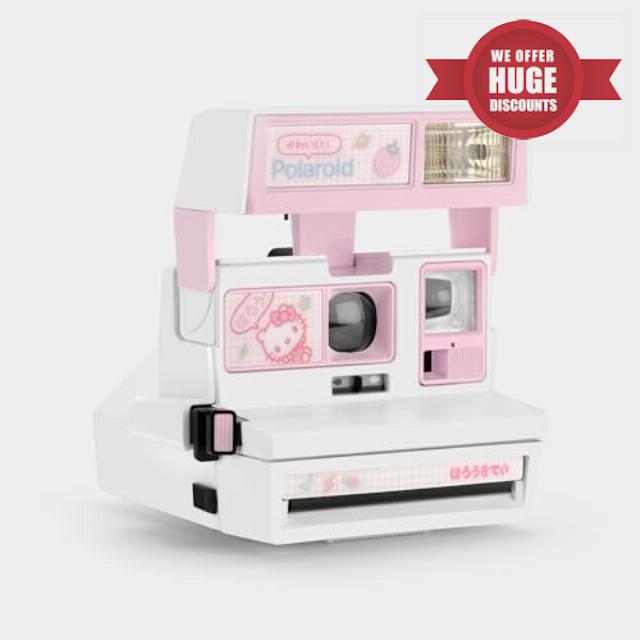 Polaroid 600 Hello Kitty Strawberry Kawaii Instant Film Camera