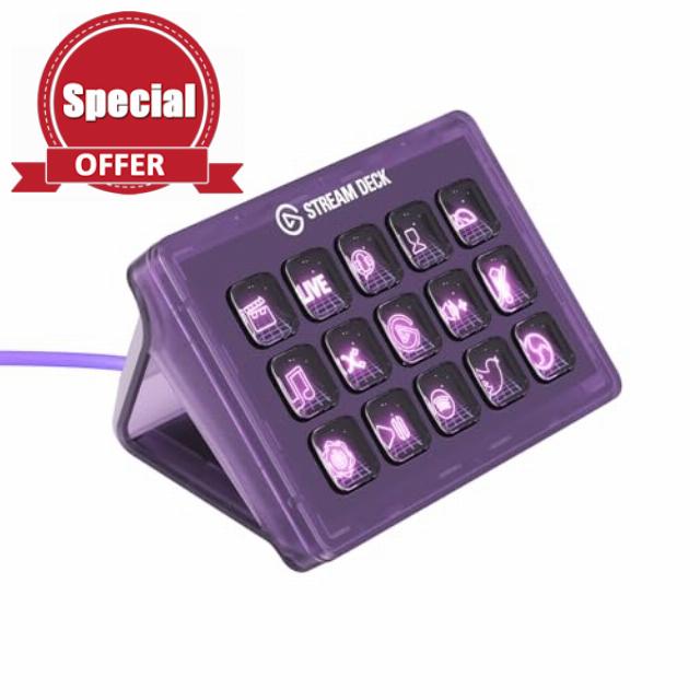 Elgato Stream Deck MK.2 Atomic Purple (Limited Edition) – Studio Controller