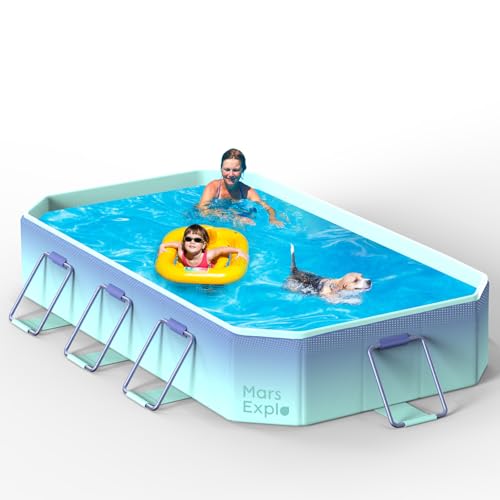 Portable Kiddie Pool for Kid and Adult with Metal Bracket