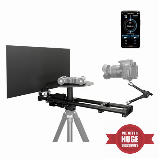 KONOVA Motorized 360 Rotating Spinner Platform Camera Rig for 360 Product Shot