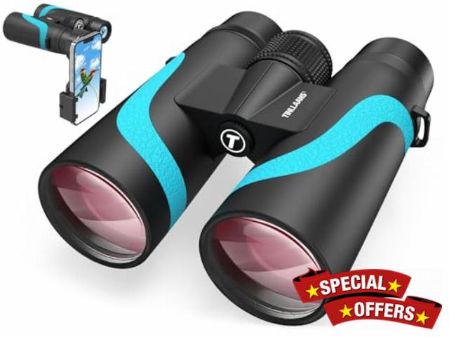15x55 HD Binoculars for Adults High Powered