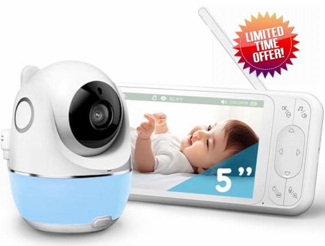 Baby Monitor with Camera and Audio