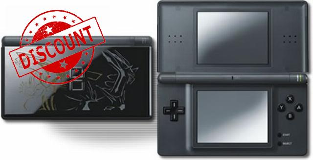 Nintendo DS Lite Console - Pokemon Black Limited Edition (Renewed)