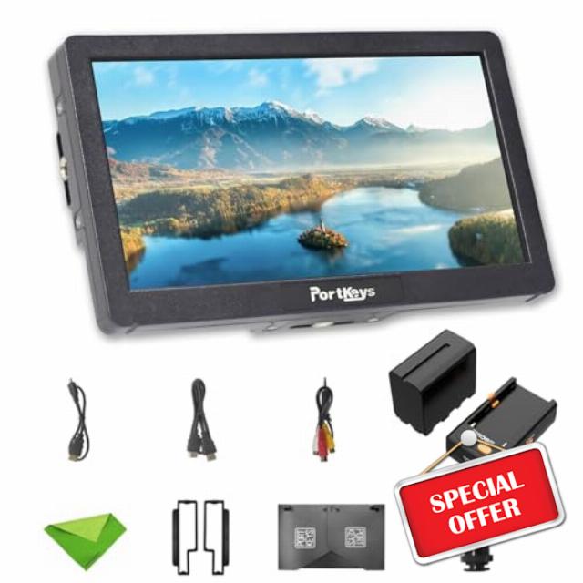 Portkeys HD7H 7" 1000nit Camera DSLR Field Monitor