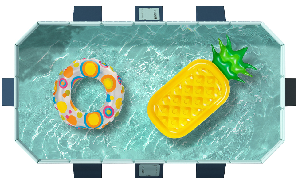 Non-Inflatable Kids' and Adults' Outdoor Swimming Pool