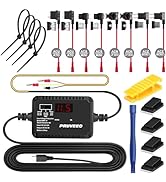 PRUVEEO 11.5ft Dash Cam Hardwire Kit, Type-C Hard Wire Kit Fuse Only for J20-4CH /J30 /J40 Mirror...