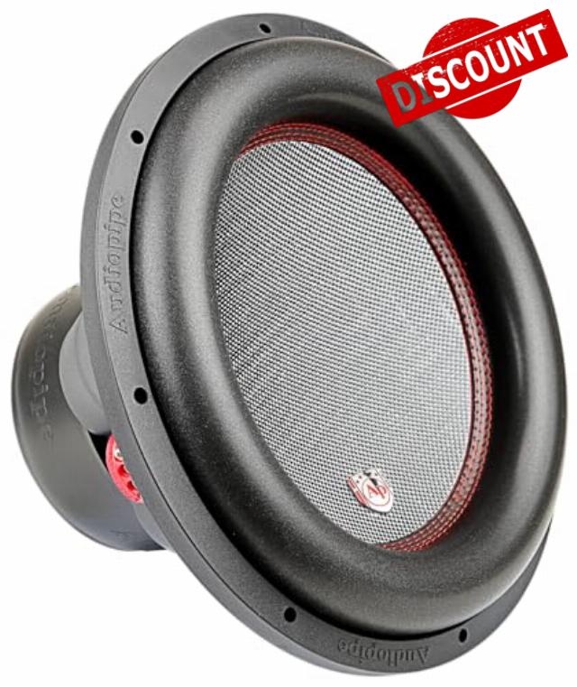 Audiopipe 15” Double Stack High Power Subwoofer (TXX-BDD2-15)