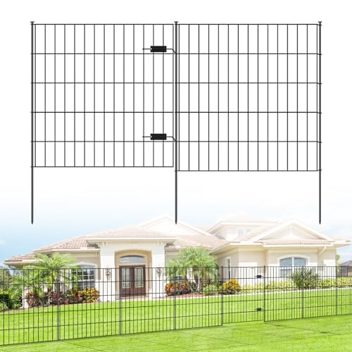1 Gate + 5 Panels Dog Fence Border Fence Animal Barrier