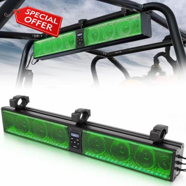 Universal 33Inch ATV UTV Sound Bar for Golf Cart