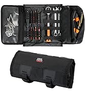 KEMIMOTO Motorcycle Sissy Bar Bag, Sissy bar Tail bag Compatible with Sportster Softail Dyna Tour...