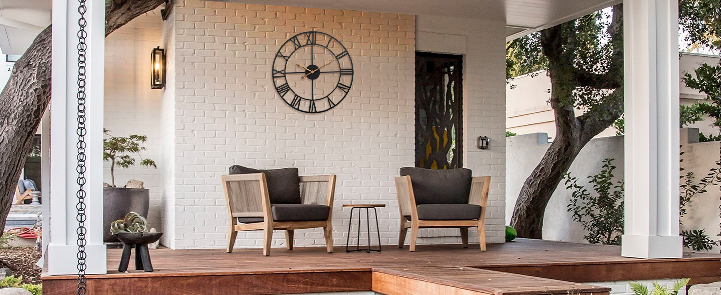 outdoor clocks waterproof