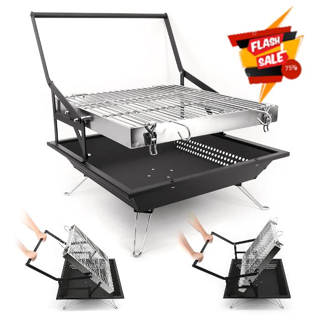 360° Rotating Charcoal Grills