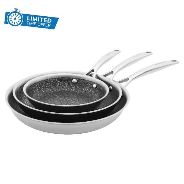 HENCKELS Paradigm 5-pc Frying Pan and Silicone Utensil Set