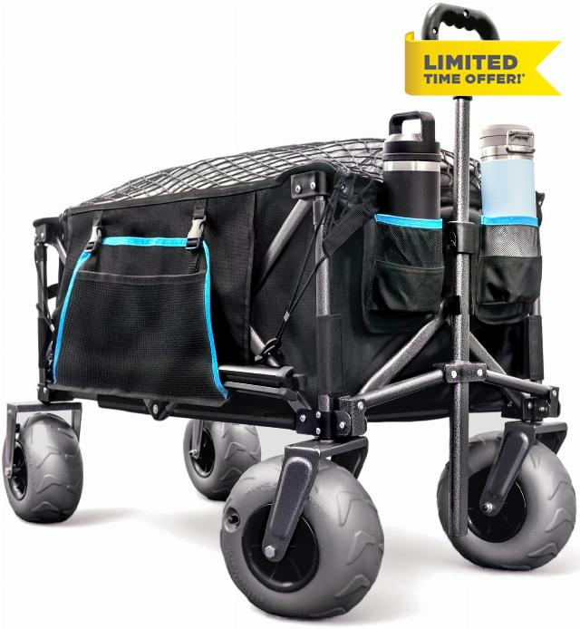 Deep Sand Beach Wagon with Big Air Wheels