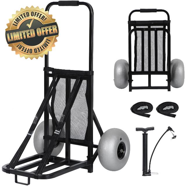 Beach Trolley with Balloon Wheels