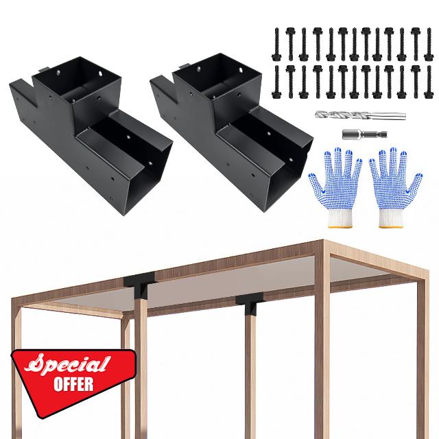 Pergola Bracket kit 6" x 6"