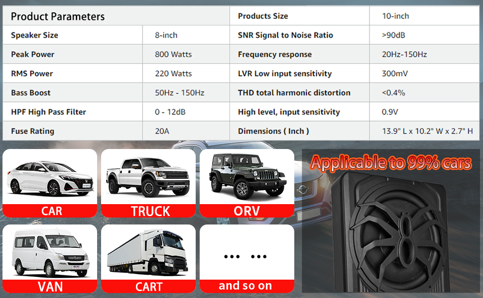 car subwoofer