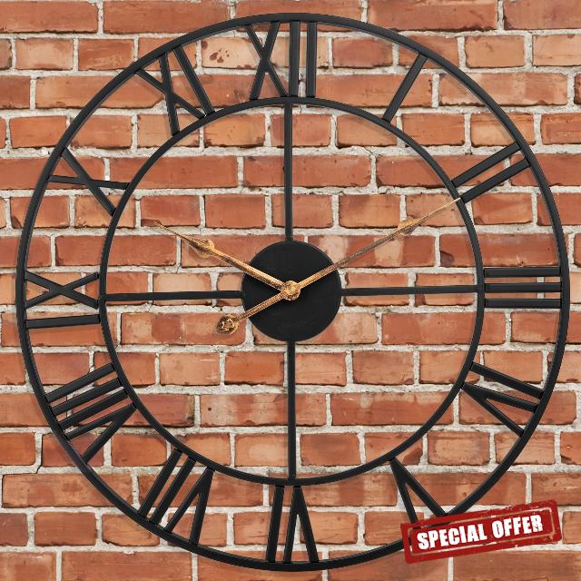 30 Inch Outdoor Wall Clock