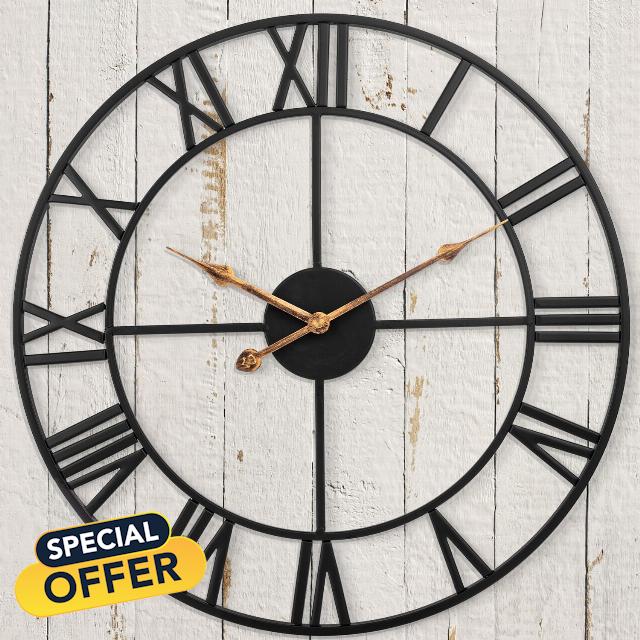 BEW Extra Large Outdoor Clock