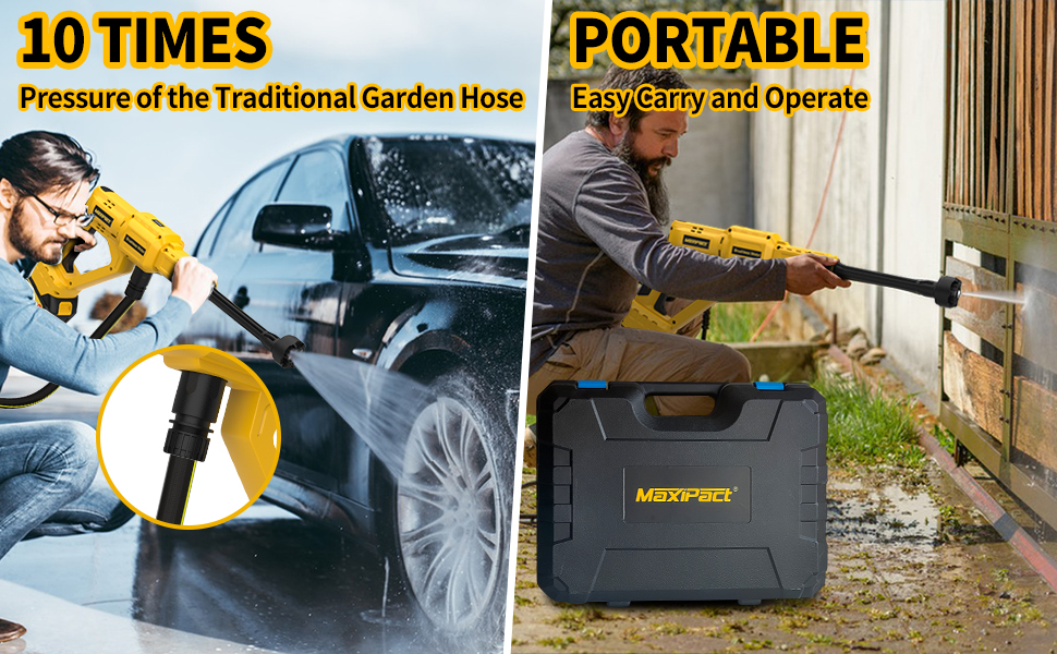 battery pressure washer