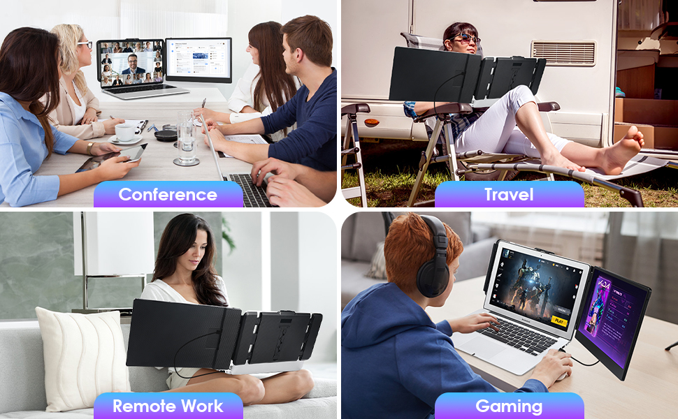 portable screen extender for laptop