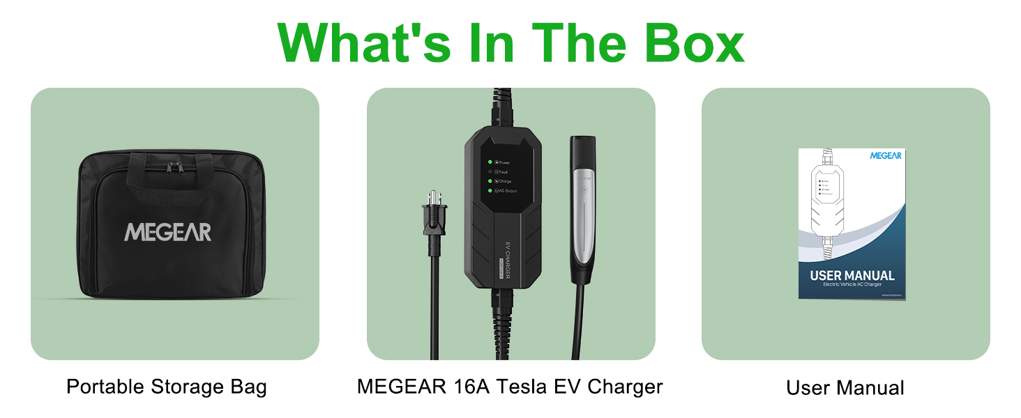 Tesla plug-in charger