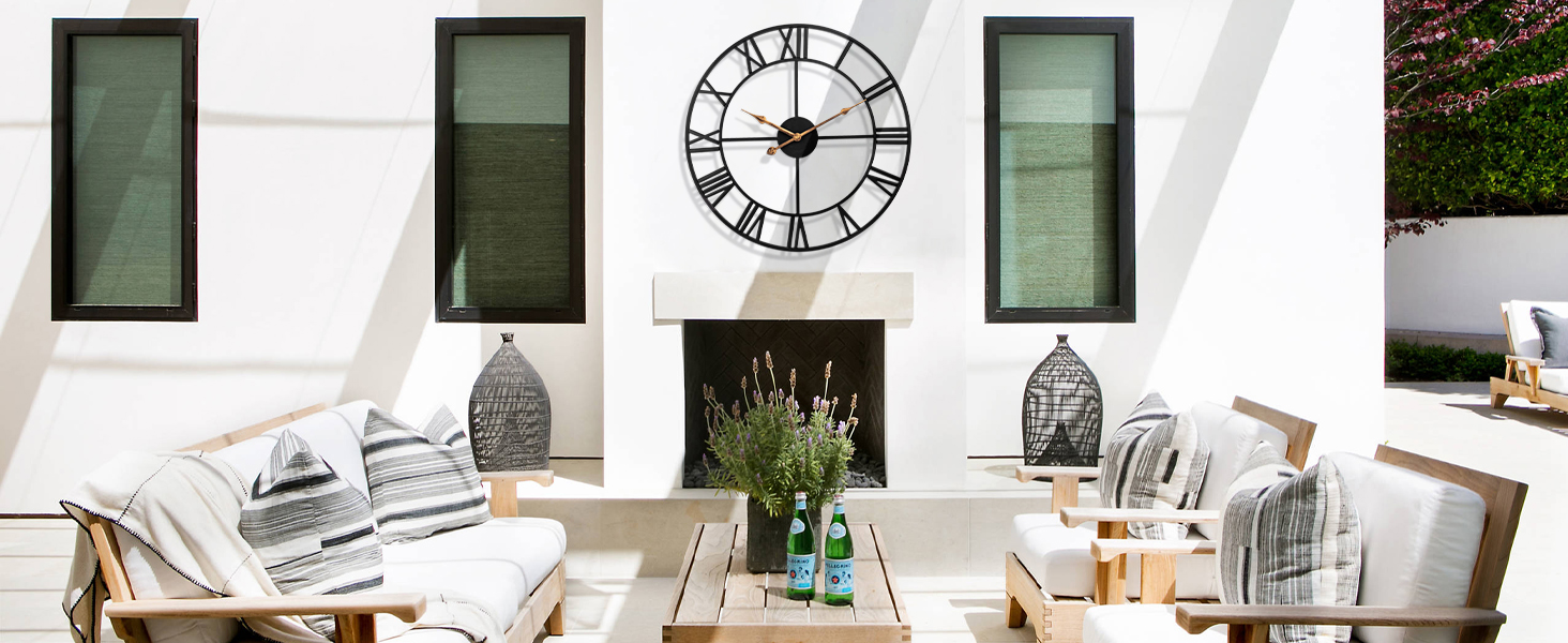 outdoor clock