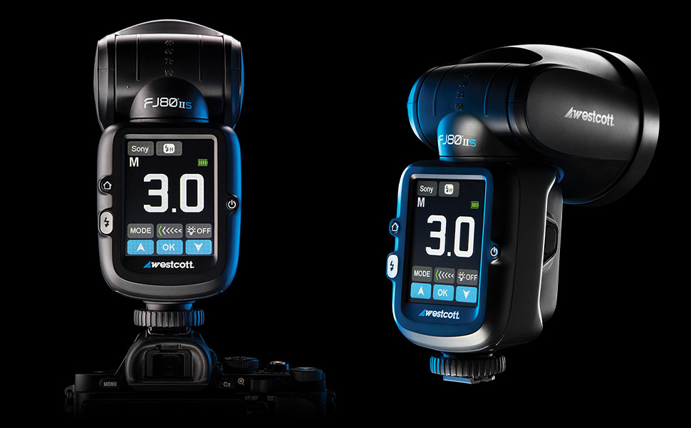 westcott fj80 2 speedlight sony flash touchscreen