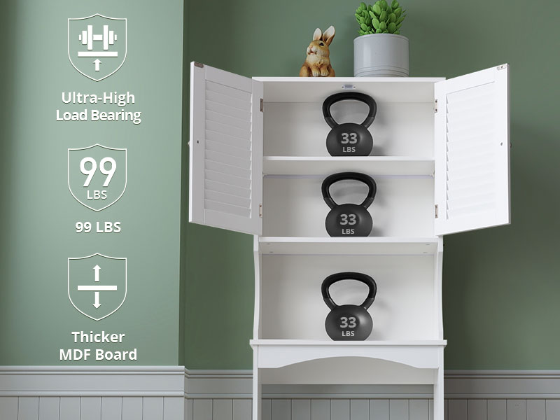 over toilet storage