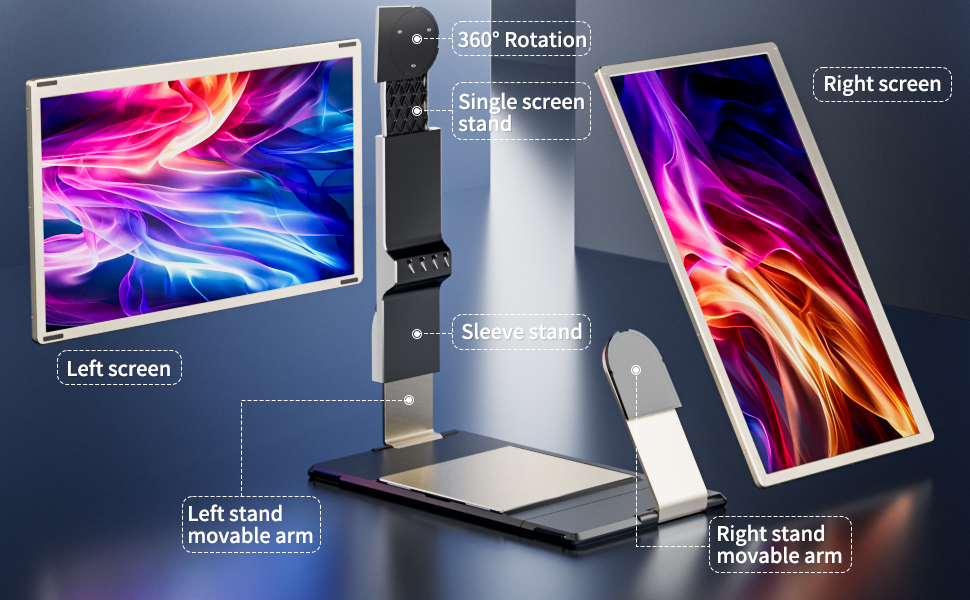 portable travel monitor for laptop
