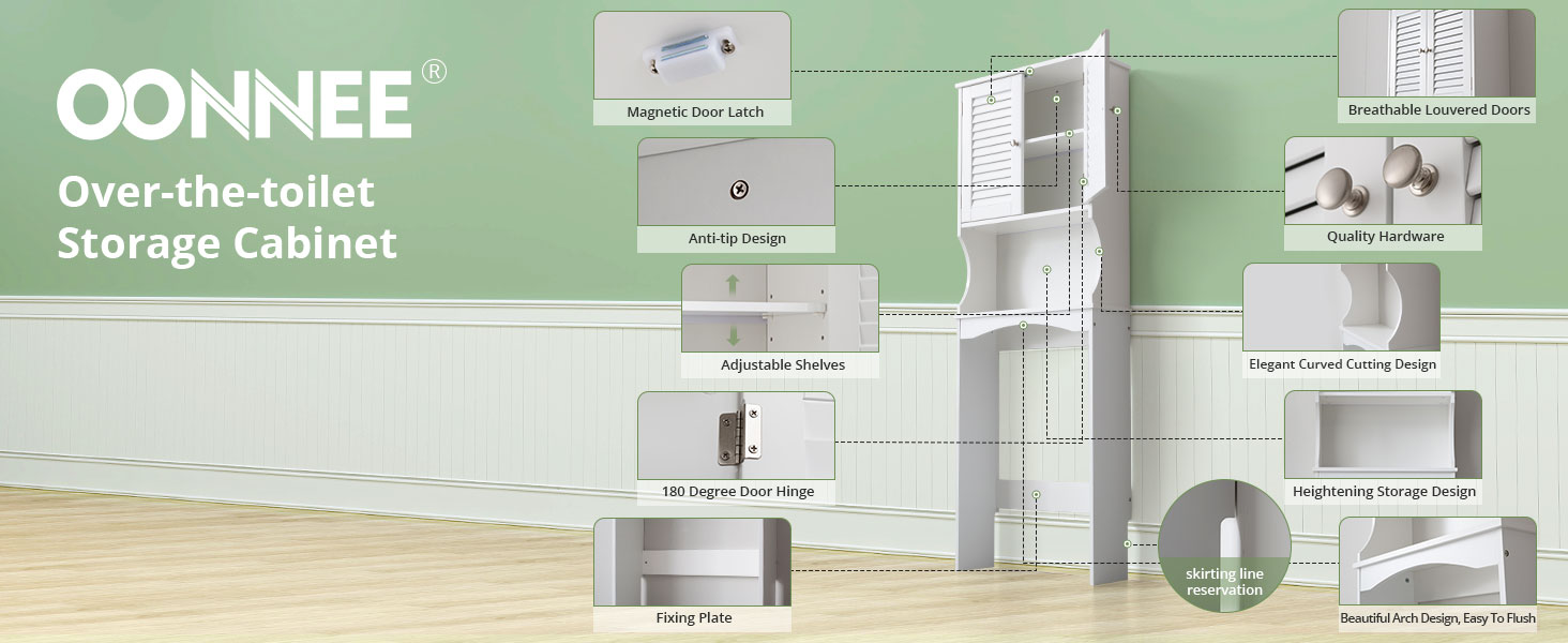 over the toilet organizer