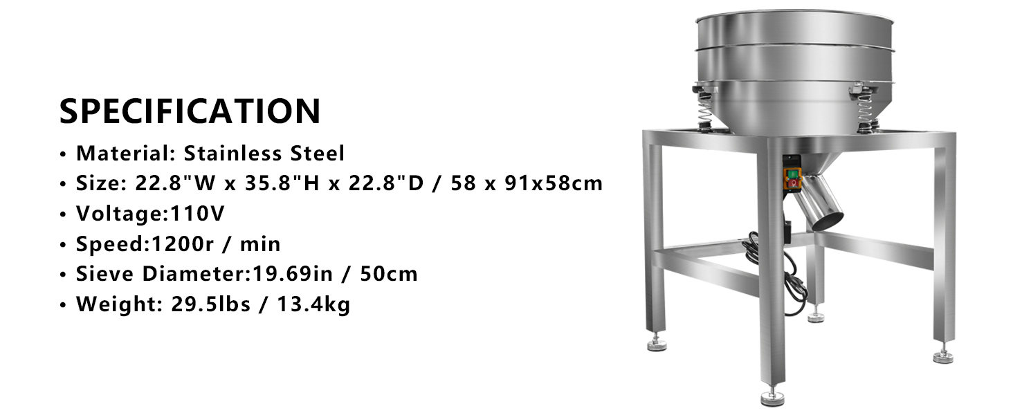Powder Sifter Machine