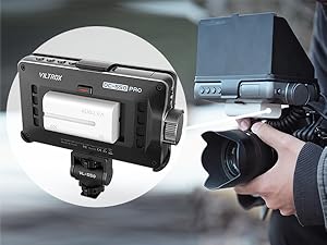 VILTROX DC-550 Pro 5.5 Inch Touchscreen Camera Field Monitor, 4K HDMI, 1200 nits, Camera Monitor