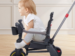 tricycle with push handle
