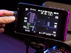VILTROX DC-550 Pro 5.5 Inch Touchscreen Camera Field Monitor, 4K HDMI, 1200 nits, Camera Monitor