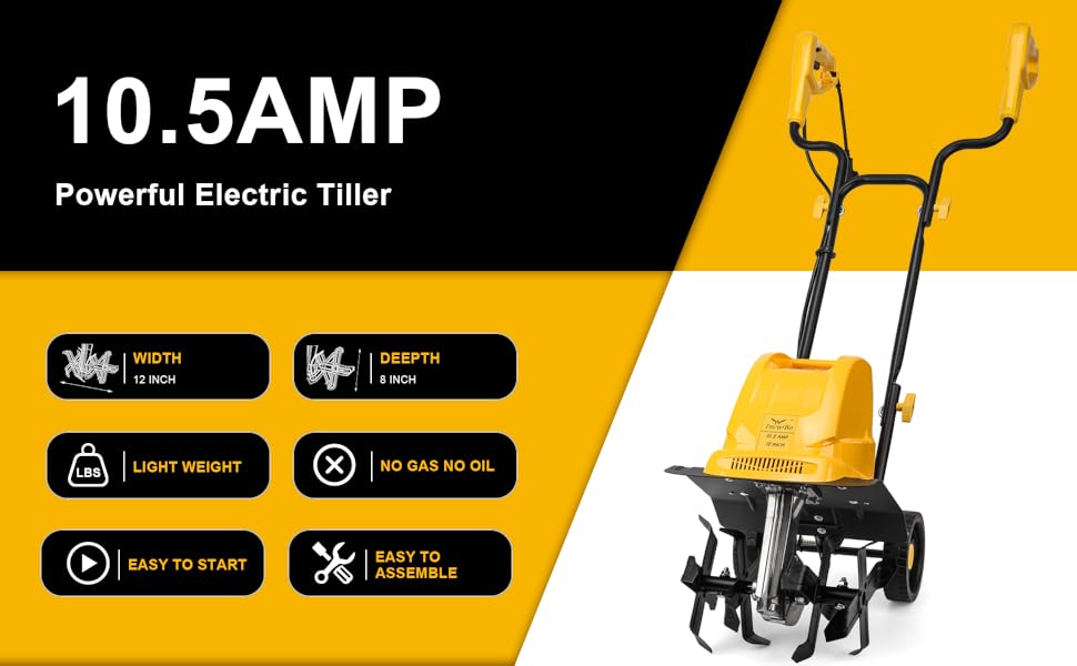 small tiller for raised beds hand tiller garden tool dirt digger for gardening